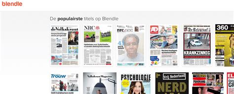 Welcome to Blendle, the tech startup looking to save .
